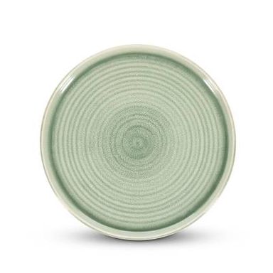 Collection Caméo Assiette plate 27,5cm vert Cameo, 1 pièce