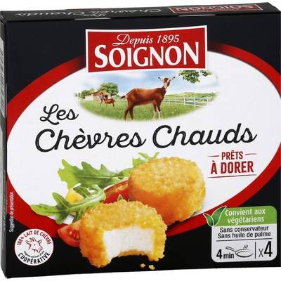 Soignon Chèvres Chaud, 4x25g