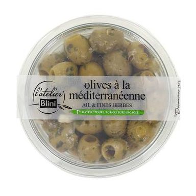 l'Atelier Blini Olives Manzanilla à la Méditerranéenne, 150g
