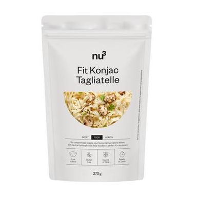 NU3 Fit Fettuccine, Pâte de Konjac, 200g