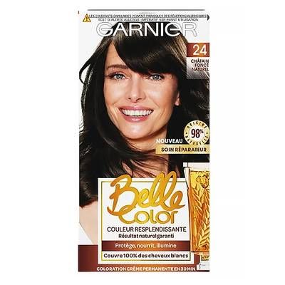 Garnier Coloration Belle Color, N°24 Châtain Foncé
