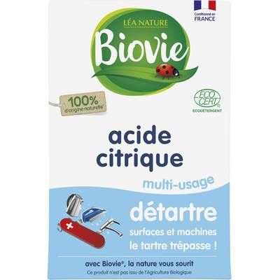 Biovie Acide citrique détartrant Ecocert, 350g