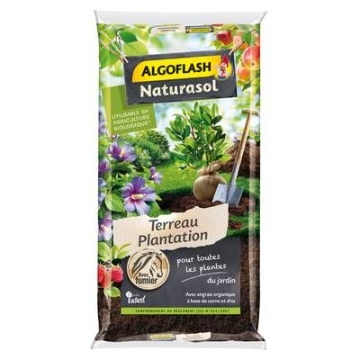 Algoflash Terreau Plantation avec Fumier, 40L