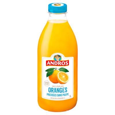 Andros Jus d'Orange Sans Pulpe, 1l