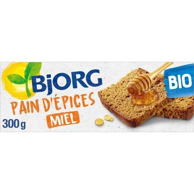 Bjorg Pain d'épices au miel bio, 300g