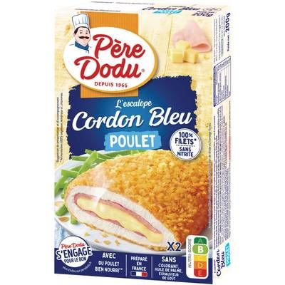 Père Dodu Cordon Bleu au Poulet, 2x100g