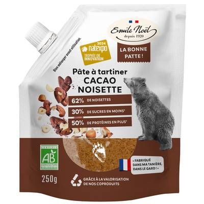 Emile Noël Pâte à tartiner Cacao Bio, 250g