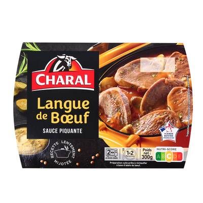 Charal Langue de Bœuf Sauce Piquante, 300g