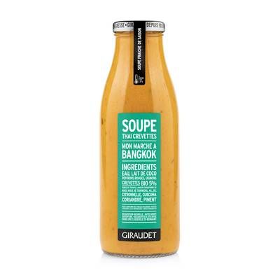 Giraudet Soupe Thaï aux Crevettes, 50cl