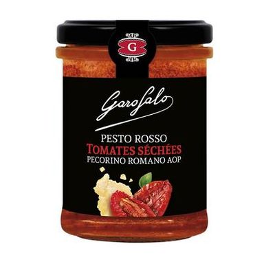 Garofalo Sauce Pesto Rosso Tomates séchées Pecorino Romano AOP, 175g