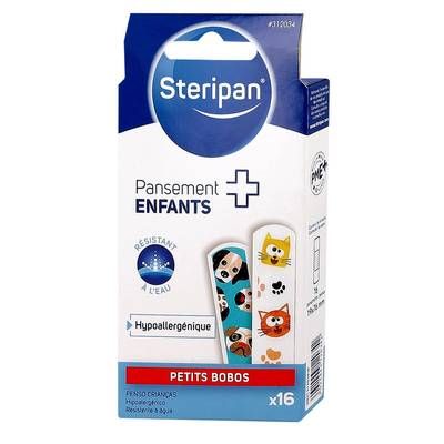 Steripan Pansements lavables enfants, 16 pièces