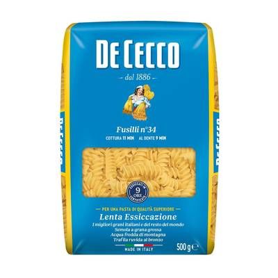 De Cecco Pâtes Fusilli N°34 Premium, 500g