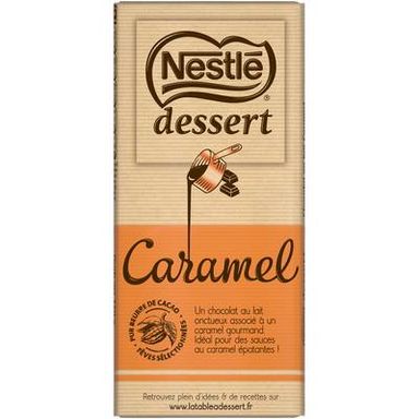 Nestlé Dessert Chocolat pâtissier lait caramel, 170g