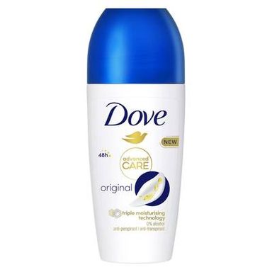 Dove Déodorant Bille Anti-Transpirant Advanced Care Original, 50ml