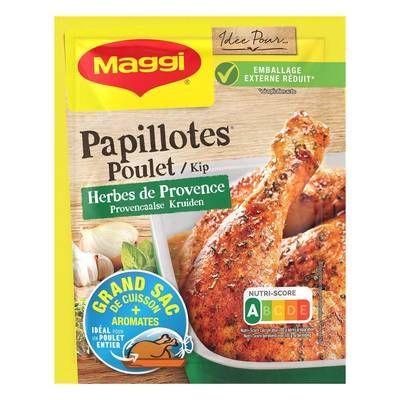 Maggi Papillotes Poulet Herbes de Provence, 34g