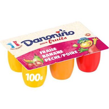 Danonino Petits suisses aux fruits, 6x100g