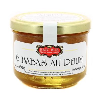 Eric Bur Baba au rhum, 230g
