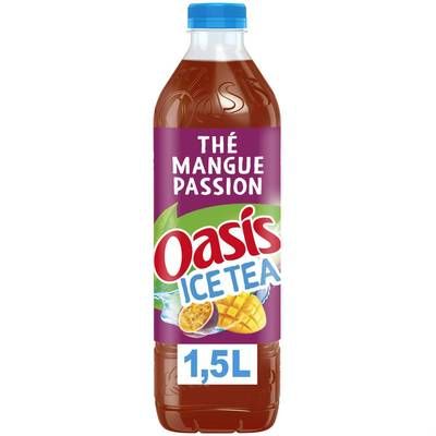 Oasis Boisson aux fruits saveur thé mangue passion, 1,5L
