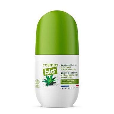 COSMIA BIO Déodorant bille doux aloe vera bio peaux sensibles, 50ml
