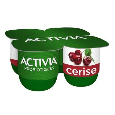 Activia Yaourt bifidus cerise, 4x125g