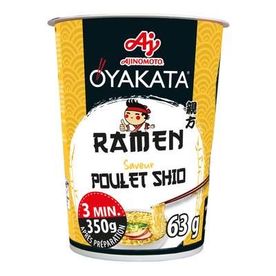 Oyakata Soupe Nouilles Ramen Poulet Shio en cup, 63g