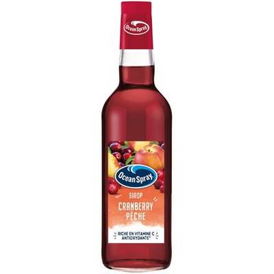Ocean Spray Sirop Cranberry - Pêche, 50cl