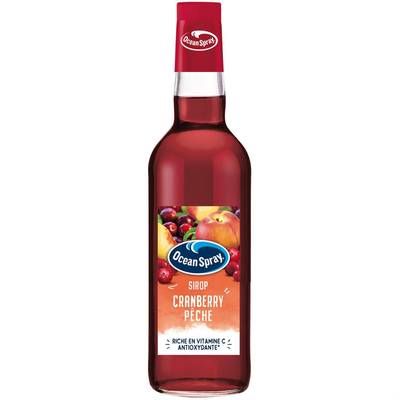 Ocean Spray Sirop Cranberry - Pêche, 50cl