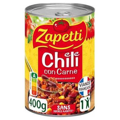 Zapetti Chili au Boeuf, 400g