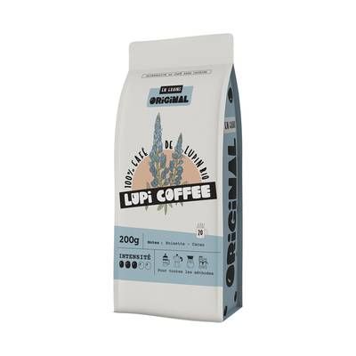 Lupi Coffee Café de lupin Bio - Original Moulu, 200g