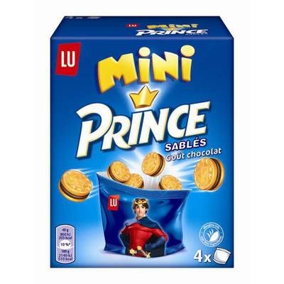 Prince Biscuits sablés goût chocolat x4, 160g
