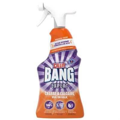 Cillit Bang Spray nettoyant Expert Crasse & Calcaire, 750ml