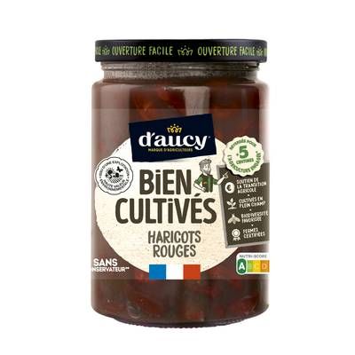 D'aucy Haricots Rouges bien cutivés, 235g