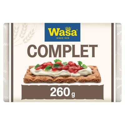 Wasa Tartine Croustillante Complet, 260g