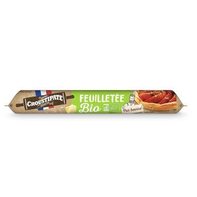 Croustipâte Pâte Feuilletée Bio Pur Beurre, 230g