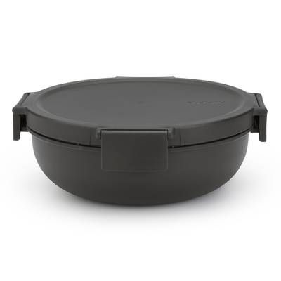 Brabantia Boîte à salade Ronde, Plastique, 1,3L