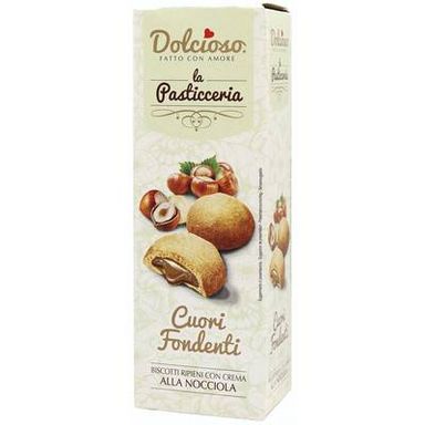 Dolcioso Biscuit fondenti noisettes - Coeur fondant de noisettes, 150g