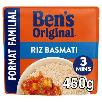 Ben's Original Riz Micro-ondes Express Basmati, 450g