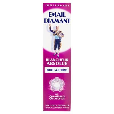 Email diamant Dentifrice blancheur absolue, 75ml