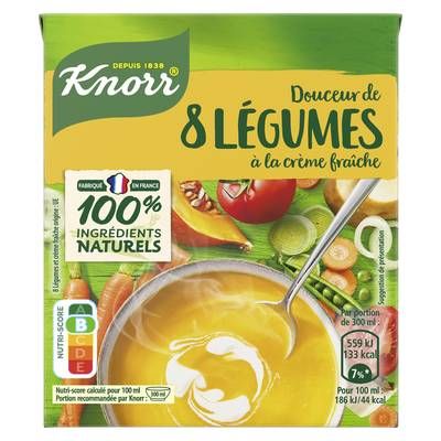 Knorr Soupe Douceur de 8 légumes à la crème fraîche, 30cl