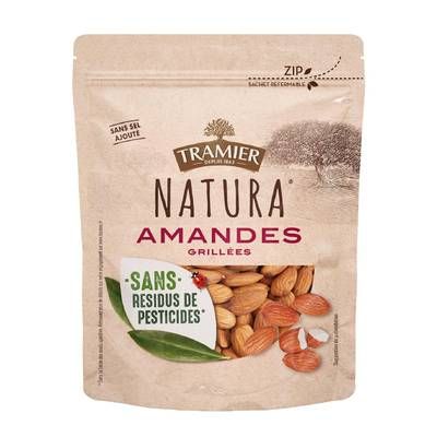 Tramier Amande grillées sans sel ajouté, 175g