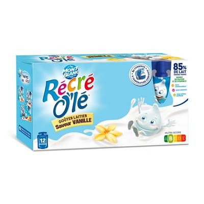 Mont Blanc Gourdes Vanille, 12 gourdes de 90g