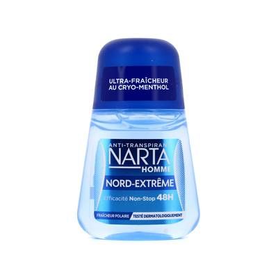 Narta Homme Déodorant Bille Fraîcheur Polaire Efficacité 48h, 50ml