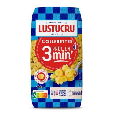 Lustucru Pâtes Collerettes Cuisson Rapide, 500g