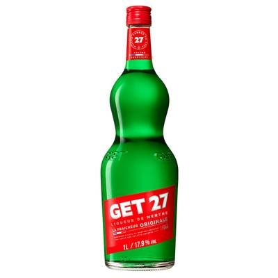 Get 27 Liqueur de Menthe 17.9°, 1L