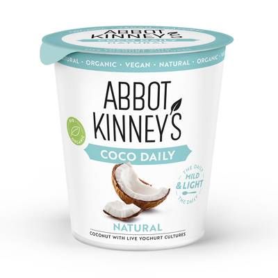 Abbot Kinney's Coco daily bio nature, dessert végétal, 350g