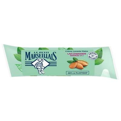 Le Petit Marseillais Recharge Crème Lavante Mains Lait d'Amande douce Bio, 250ml