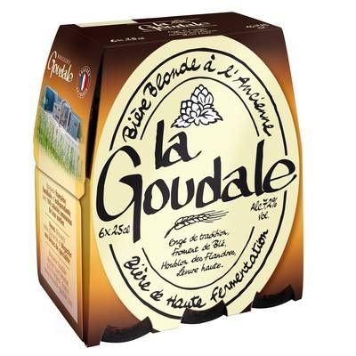 La Goudale Bière bonde 7.2°, 6x25cl