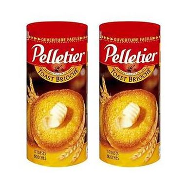 Pelletier Toasts Briochés, Lot de 2x150g