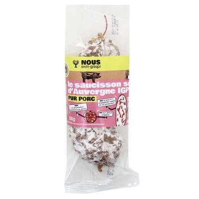 Nous Anti-Gaspi Saucisson Sec d'Auvergne, 250g