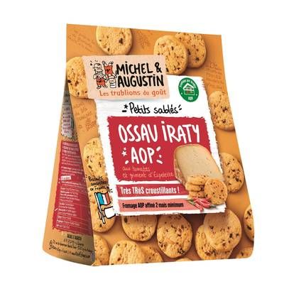 Michel et Augustin Sablés Apéritifs Tomates et Piment d'Espelette, 100g